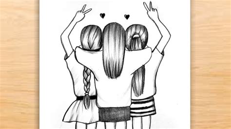 best friends zeichnungen|Free and customizeable best friends drawing templates